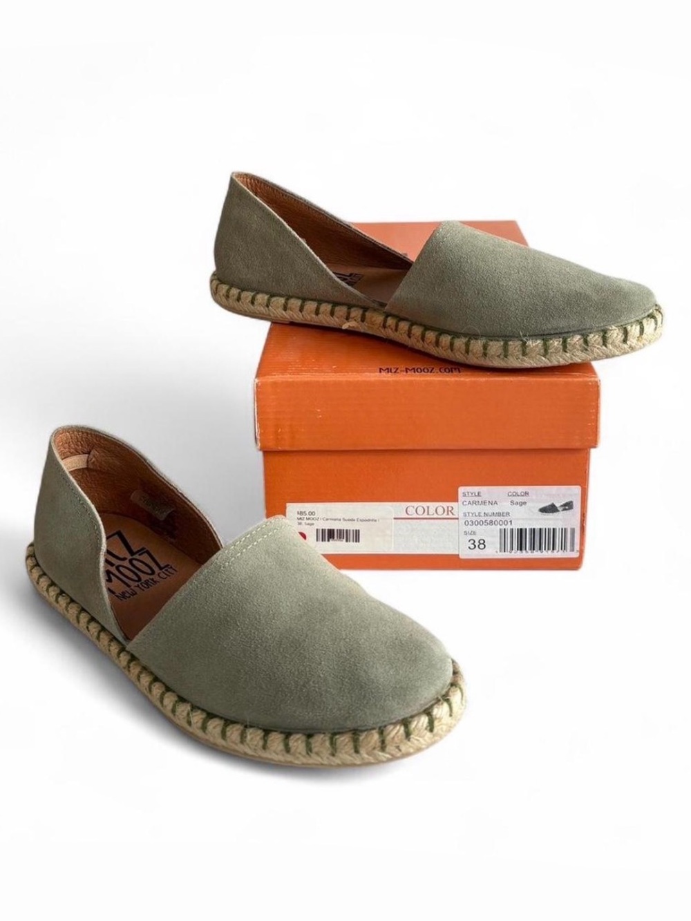 CARMENA Sage Suede Espadrilles